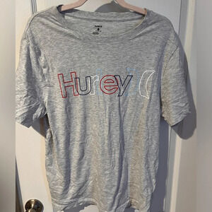 Hurley sz large grey tshirt.